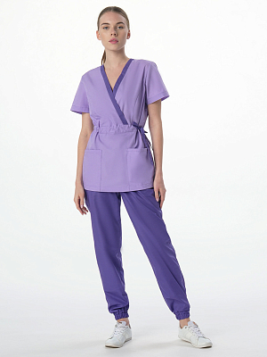 Костюм женский Симпл-001 (тк.Смесовая,120) MedLine