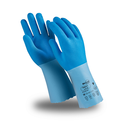 Перчатки латексные Manipula Рефлекс CG-949 (L-T-16)