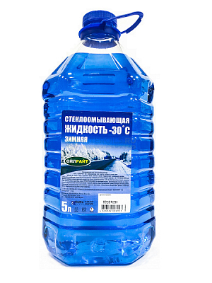 Жидкость омывателя 5л (-30°C) Oilright ПЭТ