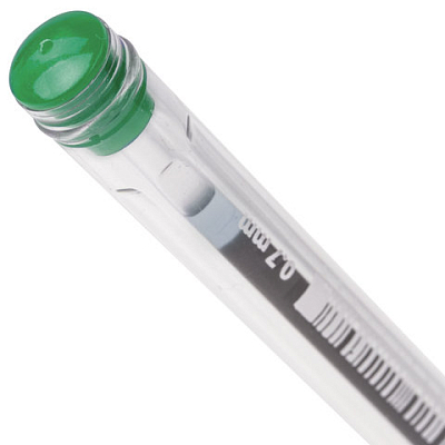 Ручка шариковая масляная BRAUBERG "Rite-Oil", ЗЕЛЕНАЯ, корпус прозрачный, узел 0,7 мм, линия письма