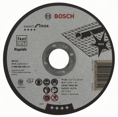 Круг отрезной Bosch