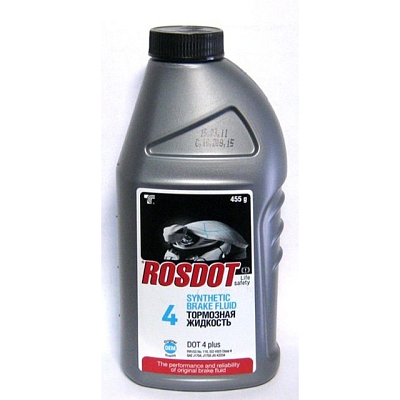 Жидкость тормозная ROSDOT-4 0,455кг Тосол-Синтез
