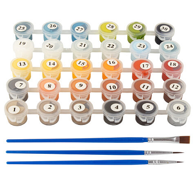 Картина по номерам 40х50 см, ОСТРОВ СОКРОВИЩ "Солнечная Венеция", на подрамнике, акрил, кисти, 66291