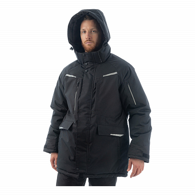 Парка мужская зимняя Brodeks KW 215, черный