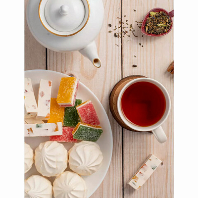 Набор НЕВА, ассорти: зефир ванильный, мармелад трехслойный