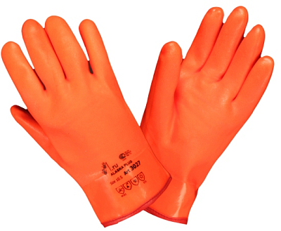 Перчатки морозоустойчивые ALASKA PLUS манжет жесткая крага (основа флисовая х/б)